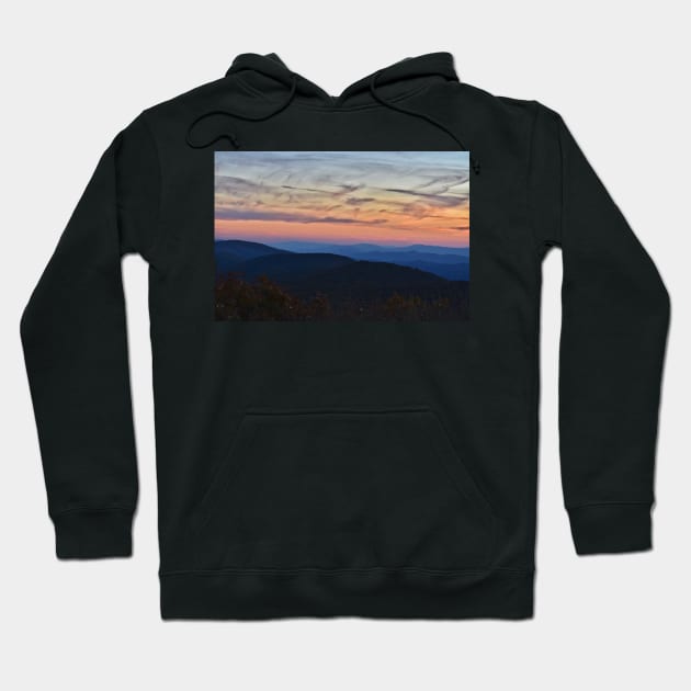 Reddish Knob Sunset Hoodie by A Thousand Words Photography